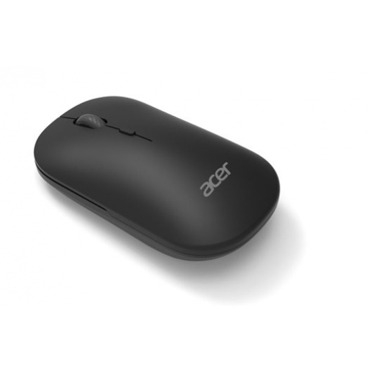 ACER bezdrátová myš s duálním režimem (2.4 GHz a Bluetooth 5.2), 4 tlačítka, AMR130, černá