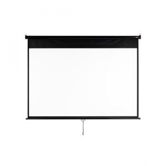 AVELI nástěnné projekční plátno, 200x125cm (16:10) 92", černý tubus