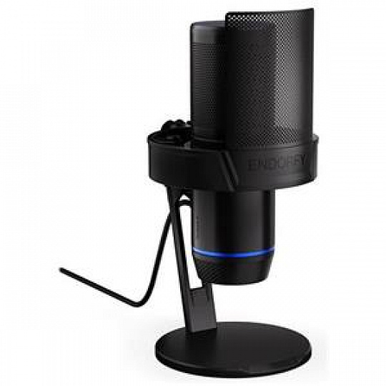 Endorfy Solum 2,Mikrofon, kondenzátorový, kardioidní, pop-up filtr, dotykové ztlumení, LED signalizace, USB-C, redukce n Endorfy Solum 2,Mikrofon, kondenzátorový, kardioidní, pop-up filtr, dotykové ztlumení, LED signalizace, USB-C, redukce n