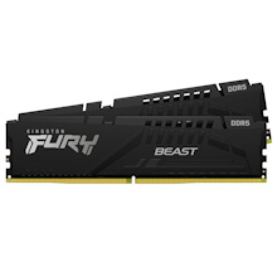 Kingston FURY Beast EXPO/DDR5/32GB/5200MHz/CL36/2x16GB/Black