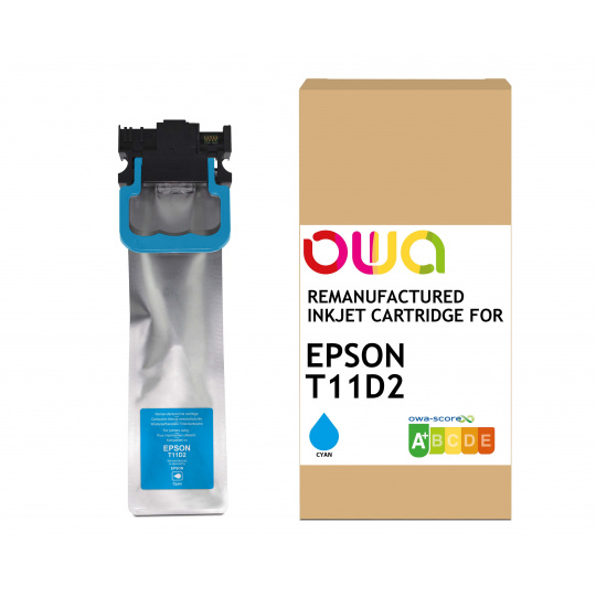 OWA ARMOR ink kompatibilní s Epson C13T11D240, modrá/cyan