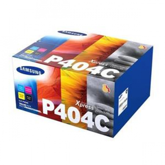 HP - Samsung tonery CLT-P404C/CMYK/1000/1500 stran/4-pack