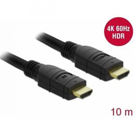Delock Aktivní kabel HDMI4K 60 Hz 10 m