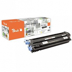 PEACH kompatibilní toner Canon CRG-711BK, žlutá, 6000str.