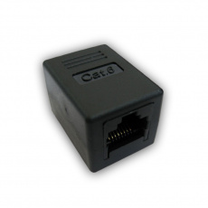 DATACOM Spojka UTP CAT6 2xRJ45 (8p8c) přímá černá DATACOM Spojka UTP CAT6 2xRJ45 (8p8c) přímá černá