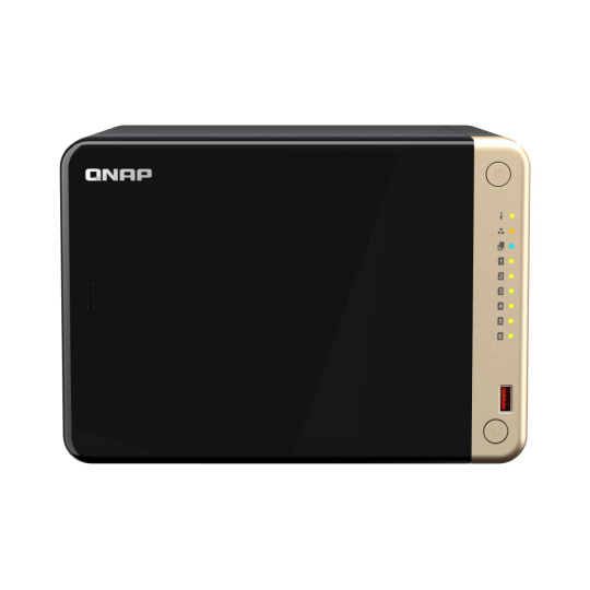 QNAP TS-664-8G (4core 2,9GHz, 8GB RAM, 6xSATA, 2x M.2 NVMe slot, 1xPCIe, 1xHDMI 4K, 2x2,5GbE, 4xUSB)