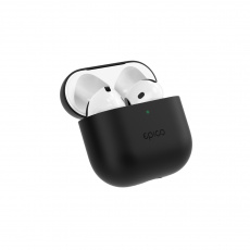 Epico silikonové pouzdro pro AirPods 4 - černá Epico silikonové pouzdro pro AirPods 4 - černá