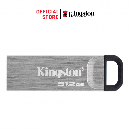 Kingston DataTraveler Kyson/512GB/USB 3.2/USB-A/Stříbrná