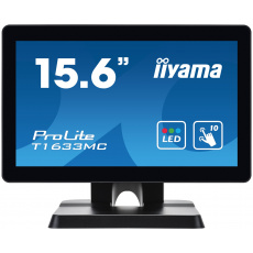 16" iiyama T1633MC-B1: TN, HD, capacitive, 10P, 300cd/m2, VGA, DP, HDMI, USB, černý 16" iiyama T1633MC-B1: TN, HD, capacitive, 10P, 300cd/m2, VGA, DP, HDMI, USB, černý