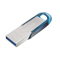 SanDisk Ultra Flair/64GB/150MBps/USB 3.0/USB-A/Modrá