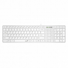 GENIUS Slimstar 126 klávesnice + Copilot bílá