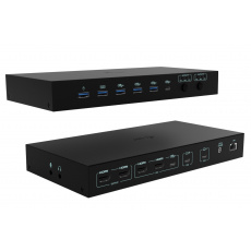 i-tec USB-C KVM Docking station for 3 Hosts, Dual Display, 2x Power Delivery (1x 92W/2x 65W) i-tec USB-C KVM Docking station for 3 Hosts, Dual Display, 2x Power Delivery (1x 92W/2x 65W)