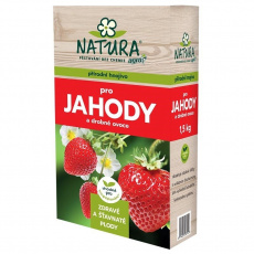 Hnojivo Agro  Natura Organické hnojivo pro jahody a drob.ovoce 1.5 kg