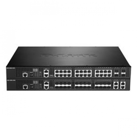 D-Link DXS-3400-24TC 20-Port 10GBASE-T/SFP+ and 10GBASE-T/SFP+ Combo Port