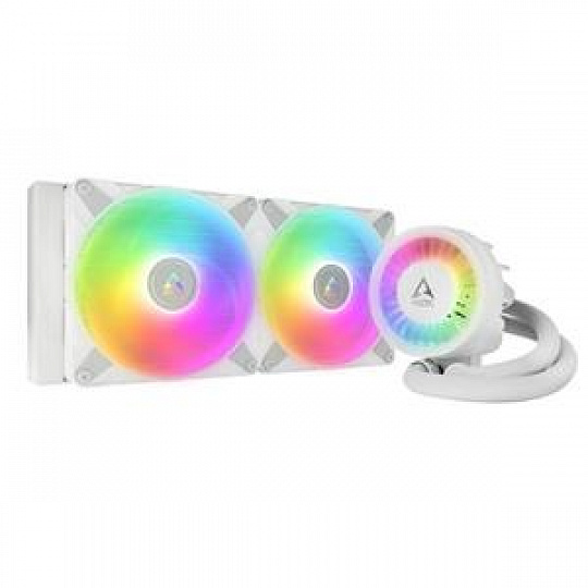 ARCTIC Vodní chladič Liquid Freezer III 280 ARGB, 2x140mm, AM5,AM4 LGA1851,LGA1700, bílá ARCTIC Vodní chladič Liquid Freezer III 280 ARGB, 2x140mm, AM5,AM4 LGA1851,LGA1700, bílá