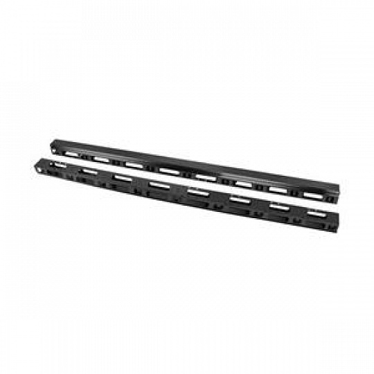 Lanberg VERTICAL CABLE MANAGEMENT PANEL 42U FOR 19" FREE-STANDING CABINETS 2PCS BLACK Lanberg VERTICAL CABLE MANAGEMENT PANEL 42U FOR 19" FREE-STANDING CABINETS 2PCS BLACK