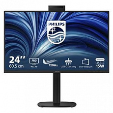Philips LCD 24B2U3301H 23,8" IPS/1920x1080@120Hz/4ms/300cd/HDMI/DP/4xUSB/USB-C dock/RJ45/Webcam/Repro/Pivot/HAS/5 let