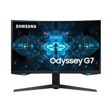 Samsung Odyssey G7/LC27G75TQSUXEN/26,9"/VA/QHD/240Hz/1ms/Black/2R