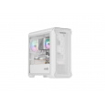 Počítačová skříň Genesis IRID 503 ARGB LITE/Mini Tower/Transpar./Bílá
