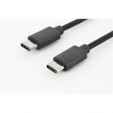 Digitus Připojovací kabel USB typu C na C, 1,0 m, 3A, 480 MB, verze 2.0, bl Digitus Připojovací kabel USB typu C na C, 1,0 m, 3A, 480 MB, verze 2.0, bl
