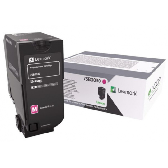 Lexmark CX/CS/ 727,728  Magenta Toner Cartridge 75B0030 - 10 000 str.