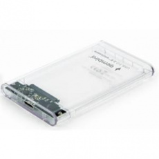 GEMBIRD EE2-U3S9-6 Box pro HDD/SSD 2,5" SATA – USB 3.0, 9,5 mm, průhledný plast GEMBIRD EE2-U3S9-6 Box pro HDD/SSD 2,5" SATA – USB 3.0, 9,5 mm, průhledný plast
