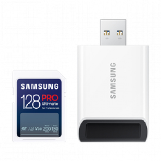 Samsung SDXC 128GB PRO ULTIMATE + USB adaptér