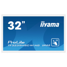 32" iiyama TF3239MSC-W1AG: AMVA, FullHD, capacitive, 12P, 500cd/m2, VGA, HDMI, DP, 24/7, IP54, černý 32" iiyama TF3239MSC-W1AG: AMVA, FullHD, capacitive, 12P, 500cd/m2, VGA, HDMI, DP, 24/7, IP54, černý
