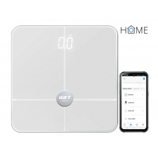 iGET HOME BODY B18 White - chytrá váha, aplikace Android/iOS, Bluetooth, měří 18 parametrů iGET HOME BODY B18 White - chytrá váha, aplikace Android/iOS, Bluetooth, měří 18 parametrů