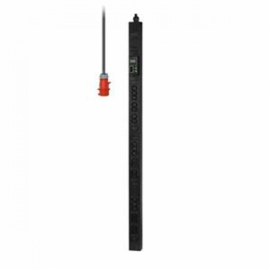 APC Easy PDU, Měřený, Zero U, 11 kW, IEC 309 16A 3PH-> (21) C13 & (3) C19