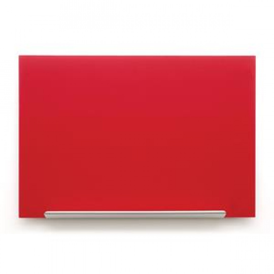 NOBO skleněná tabule Diamond glass 67,7x38,1 cm, red