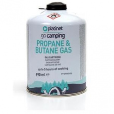 PLATINET BUTANE & PROPANE GAS CARTRIDGE CANISTER 450g 990 ml 5h PLATINET BUTANE & PROPANE GAS CARTRIDGE CANISTER 450g 990 ml 5h