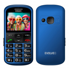 EVOLVEO EasyPhone XS, mobilní telefon pro seniory, modrý EVOLVEO EasyPhone XS, mobilní telefon pro seniory, modrý
