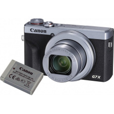 Canon PowerShot G7 X Mark III Silver Battery kit Canon PowerShot G7 X Mark III Silver Battery kit