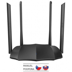 Tenda AC8 WiFi AC Gigabit Router 1200Mb/s, 1x GWAN, 3x GLAN, 4x 6dBi antény, WISP, Uni.Repeater, APP Tenda AC8 WiFi AC Gigabit Router 1200Mb/s, 1x GWAN, 3x GLAN, 4x 6dBi antény, WISP, Uni.Repeater, APP