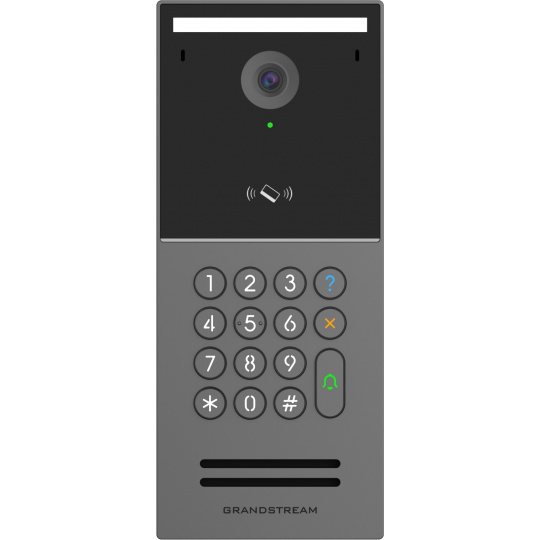 Grandstream GDS3725 dveřní video interkom, 4MP, IC a ID karty, NFC, Bluetooth, IP66
