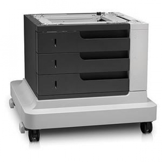 HP 3x500 sheet Paper Feeder with stand to be used with HP LaserJet M4555 MFP and M4555h MFP