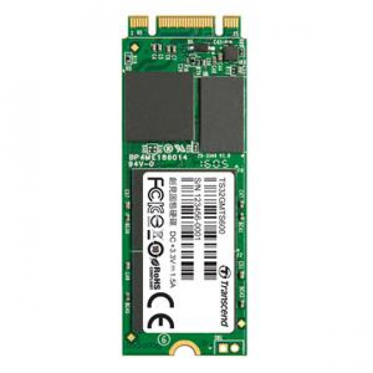 TRANSCEND MTS600 32GB SSD disk M.2 2260, SATA III (MLC), tray