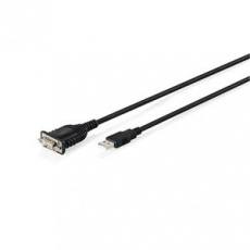 DIGITUS USB 2.0 na RS232 adaptér, 1,8m, černý DIGITUS USB 2.0 na RS232 adaptér, 1,8m, černý