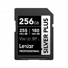 Lexar 256GB Pro SILVER PLUS SDXC C10 V30 U3 Lexar 256GB Pro SILVER PLUS SDXC C10 V30 U3