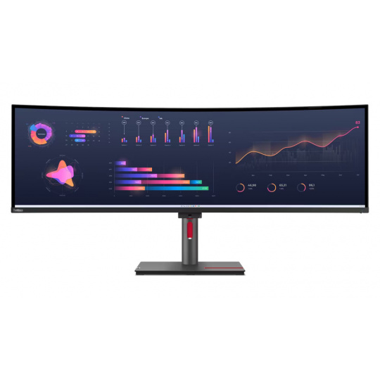 Lenovo ThinkVision/P49w-30/49"/IPS/5120x1440/60Hz/6ms/Black/3R