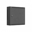 LANBERG Instalační skříň 10" TPR s MESH panelem 400 × 400 × 140 mm, černá(sestavená)