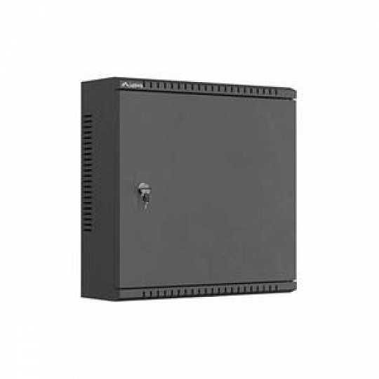 LANBERG Instalační skříň 10" TPR s MESH panelem 400 × 400 × 140 mm, černá(sestavená) LANBERG Instalační skříň 10" TPR s MESH panelem 400 × 400 × 140 mm, černá(sestavená)