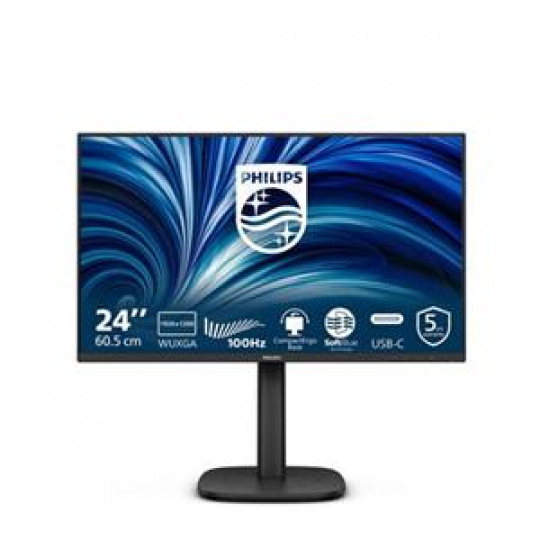 Philips LCD 24B2N3200D 24" IPS 16:10/1920x1200@100Hz/4ms/300cd/VGA/HDMI/DP/5xUSB/Repro/Pivot/HAS/5 let