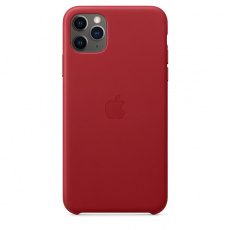 iPhone 11 Pro Max Leather Case - (PRODUCT)RED iPhone 11 Pro Max Leather Case - (PRODUCT)RED