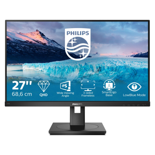 27" LED Philips 275S1AE - IPS,QHD,DP,HDMI,DVI