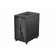 19" VOLNĚ STOJÍCÍ RACKOVÁ SKŘÍŇ 27U/800X1200 (FLAT PACK) S PROSKLENÝMI DVEŘMI LCD ČERNÁ LANBERG