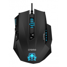 Crono CM648/Herní/Optická/Drátová USB/Černá-modrá Crono CM648/Herní/Optická/Drátová USB/Černá-modrá