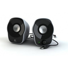 Logitech Z120/Stereo/1,2W/Černá-stříbrná Logitech Z120/Stereo/1,2W/Černá-stříbrná