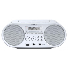 Sony mp3/CD/Radio přehrávač ZS-PS50CP,bílý Sony mp3/CD/Radio přehrávač ZS-PS50CP,bílý